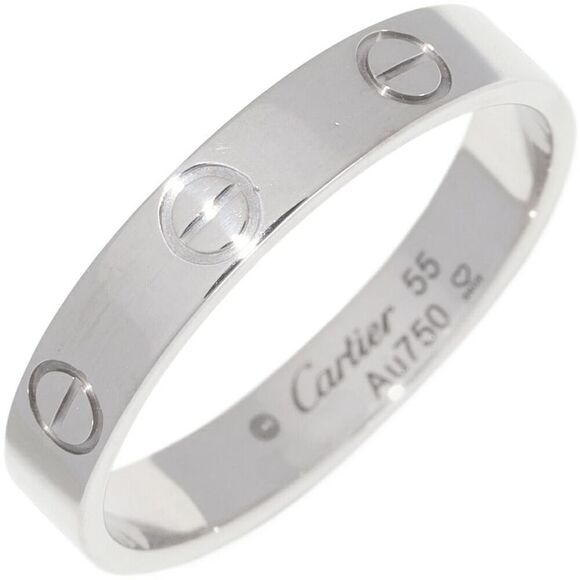 Cartier Love Ring Au750 Ring Size 55